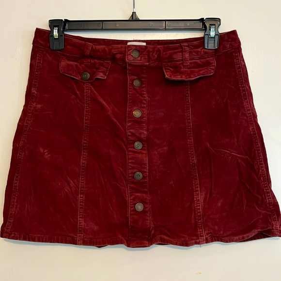Mossimo Supply Co Corduroy Mini Skirt - Size 14 - Picture 2 of 6
